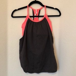 Lululemon Racerback Top with Built in Sports Bra